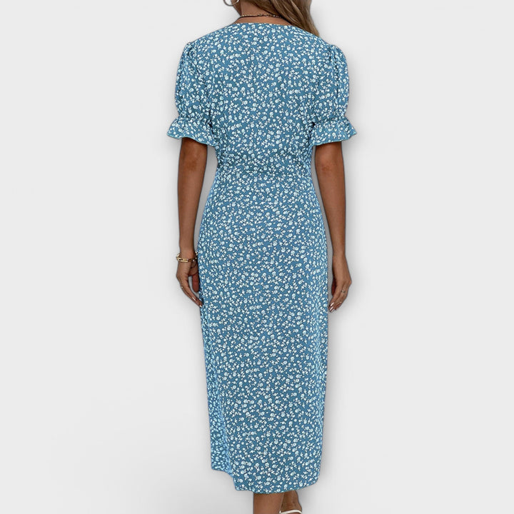 Berlin - Elegant Women's Floral Dress