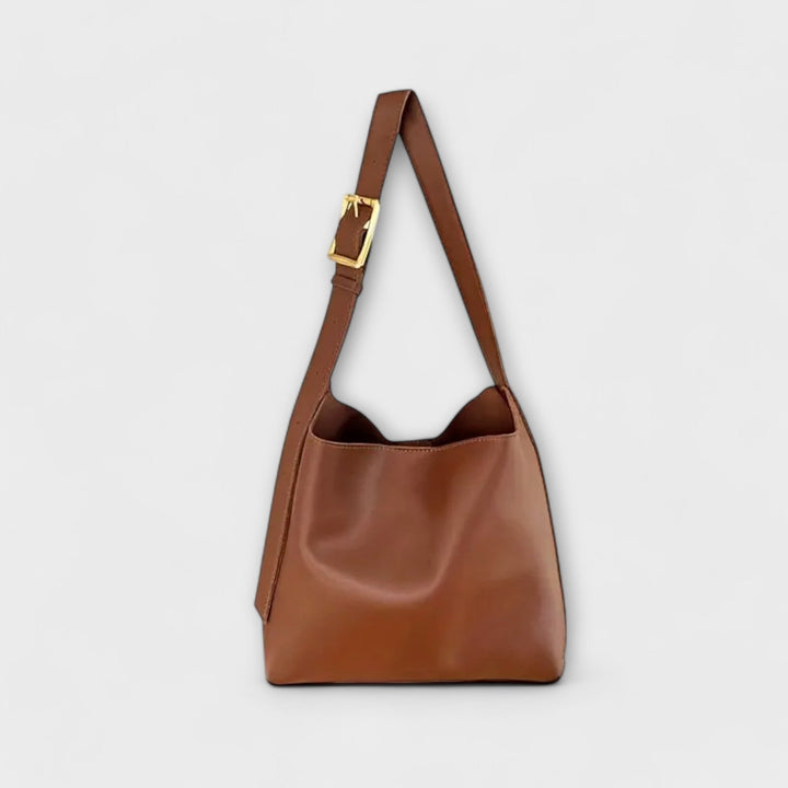 Léora. – Elegant Leather Shoulder Bag