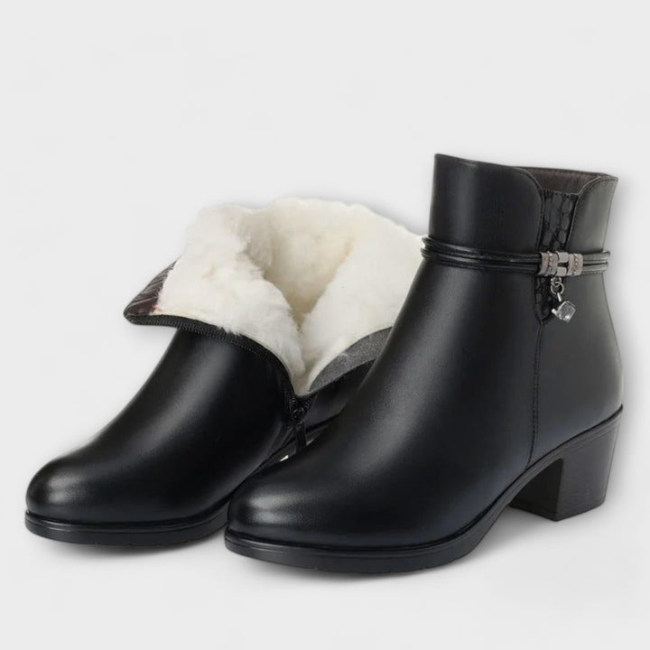 Frederika – Elegant Winter Boots with Zip