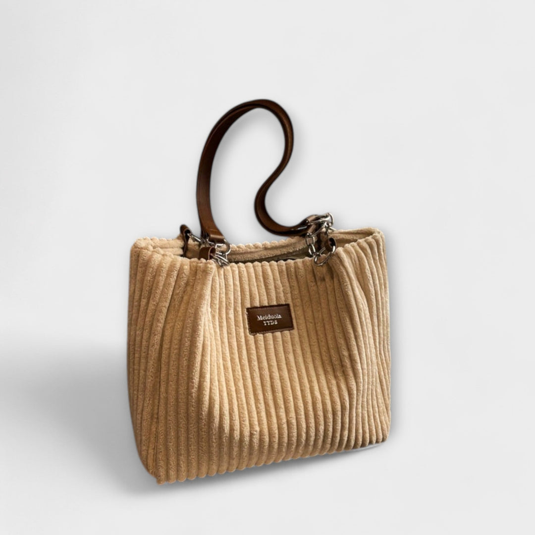 Léora. - Wäch Cord Shoulder Bag