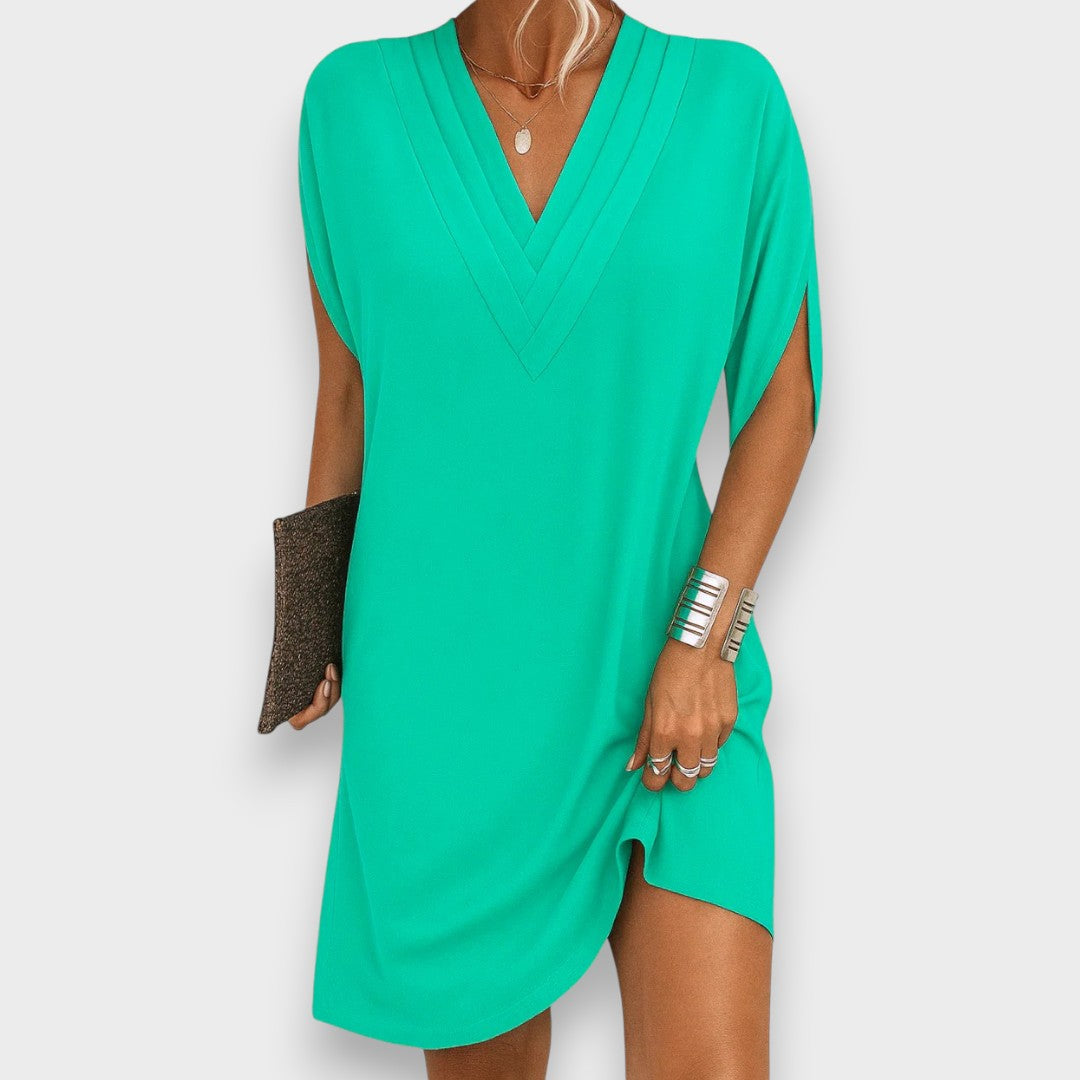 Rachel | V-Neck Casual Mini Dress