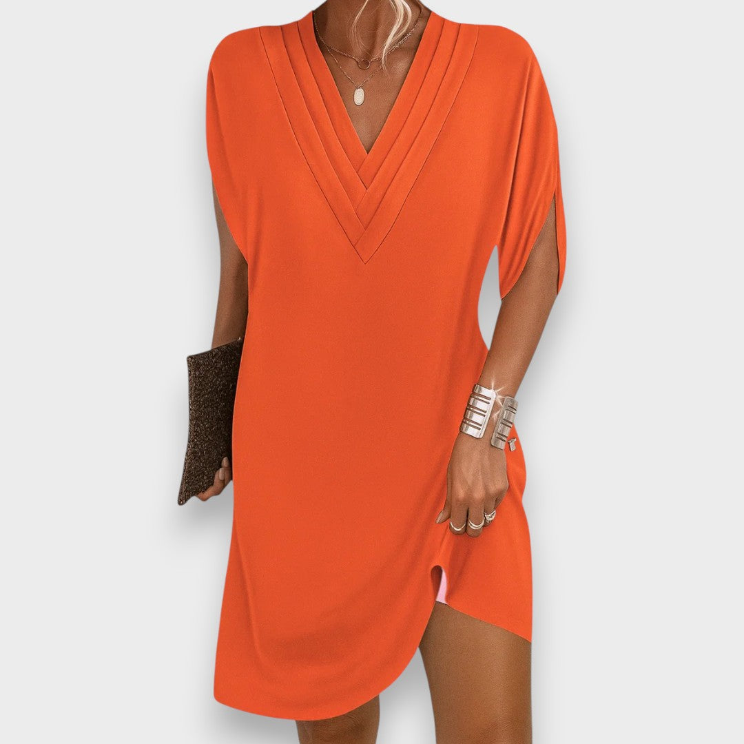 Rachel | V-Neck Casual Mini Dress