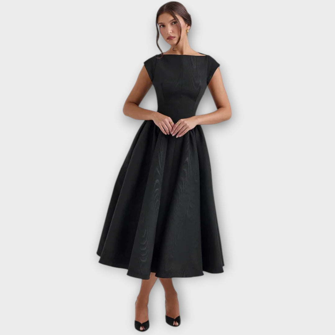 Victoria - Stylish Midi Dress