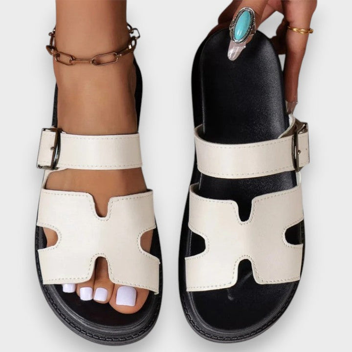 Amaris | Orthopaedic Sandals with H-Design